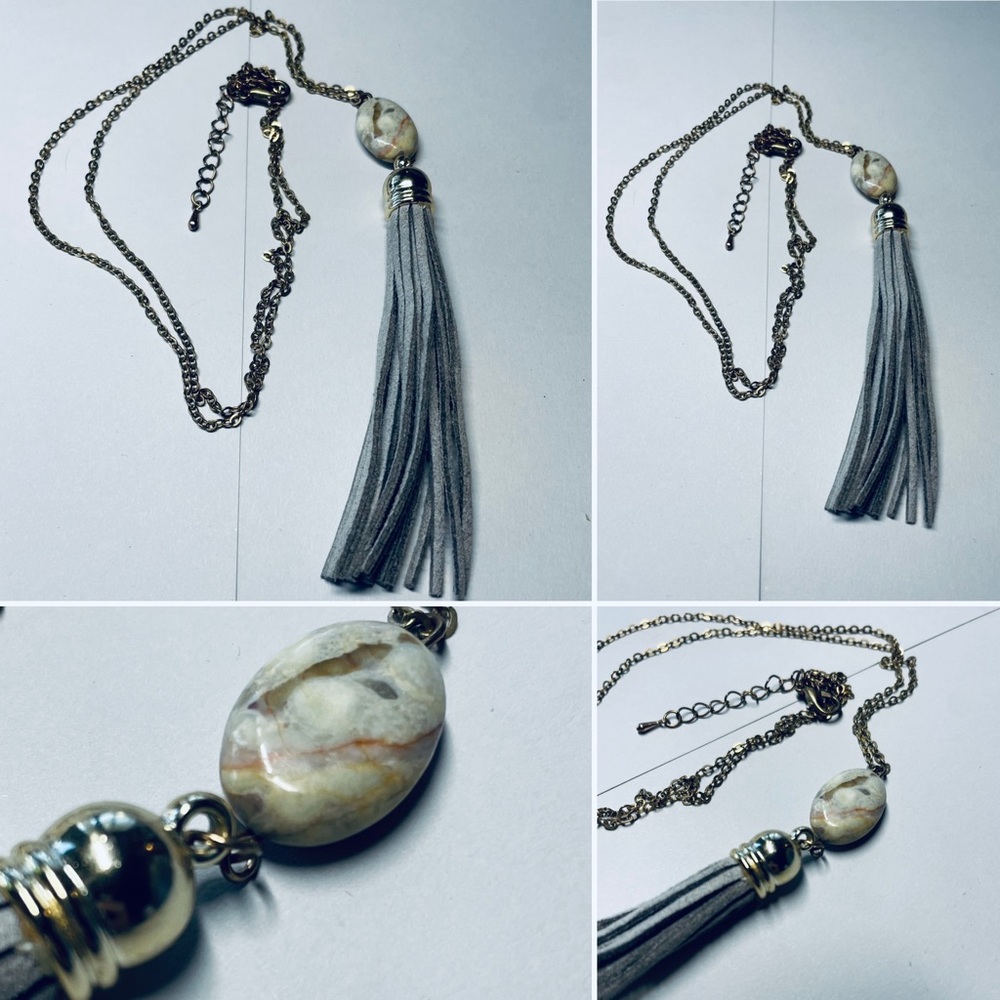 Fringed Necklace